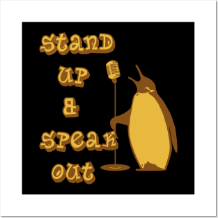 Stand up and Speak out for Yourself. Posters and Art